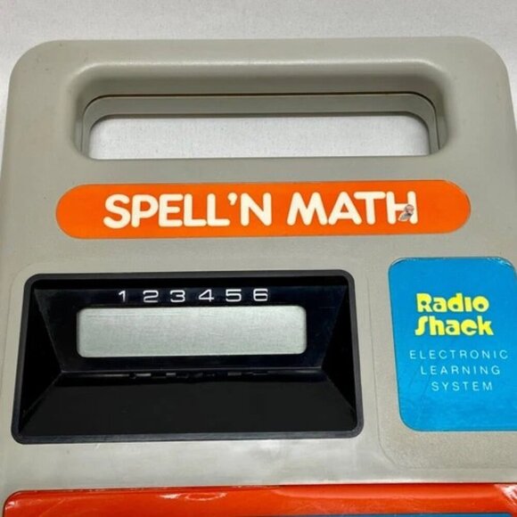 Spell N Math Radio Shack Learning System Rare 1980's Korea Vintage Tested Works! - Picture 13 of 15